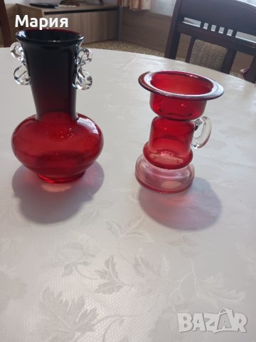Комплект ваза и свещник 