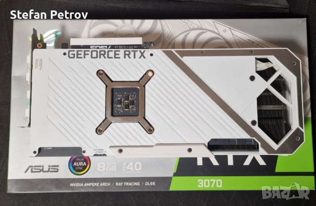Продавам Nvidia RTX 3070 - EVGA,Asus,Founders Edition, снимка 2 - Видеокарти - 53670913