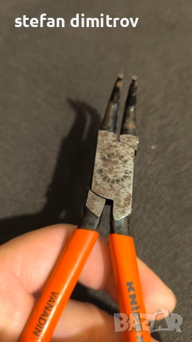 Knipex зегер клещи и Клещи със заоблени челюсти хромирани 160 mm, 22 06 160, KNIPEX , снимка 5 - Клещи - 53665945