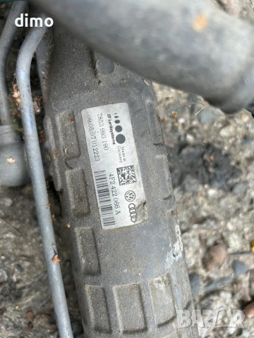 хидравлична кормилна рейка Audi A6 C6 ZF  десен волан RHD 4F2422066A 7853993190, снимка 2 - Части - 51265985