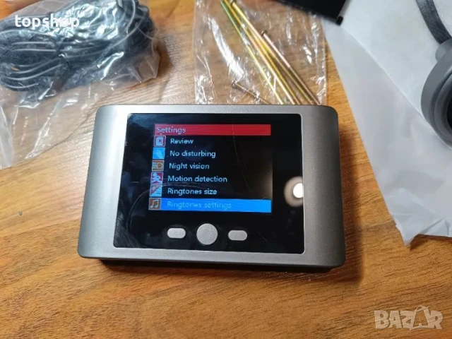 НОВА, ТЕСТВАНА видео шпионка с вградена батерия, USB C, 32GB карта, 3" цветен екран, детектори..., снимка 5 - Друга електроника - 50525135