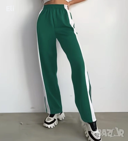 🌟 Fashion Street Loose Wide-Leg Sweatpants 🌟, снимка 11 - Панталони - 53629617