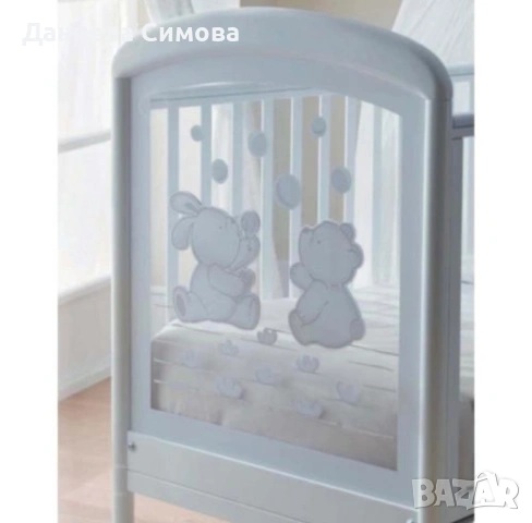 Бебешко дървено легло PALI, снимка 4 - Спални и легла - 53849119