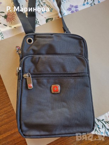 Мъжка чантичка с дълга дръжка , снимка 4 - Чанти - 44496376