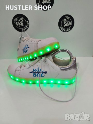 Детски светещи обувки.Номер 38, снимка 2 - Детски маратонки - 42040239