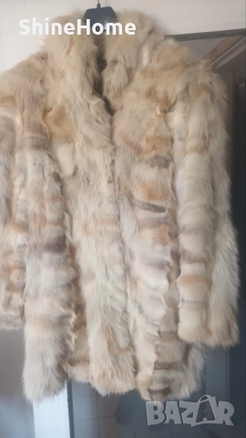 Дамско палто от лисица ,естествена кожа , снимка 2 - Палта, манта - 52549701