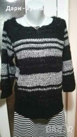 Красив и мек пуловер🍀🌹L р-р🍀🌹арт.3088, снимка 1