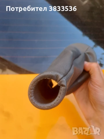 Оригинален сив маншон за скоросвен лост от Dacia Sandero 2005г. , снимка 7 - Части - 50990782