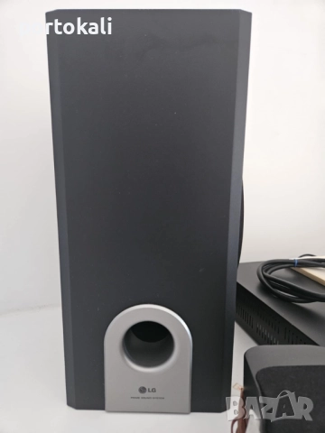 Аудио система домашно кино LG 5.1 дистанционно DVD USB FM + тонколони колони, снимка 11 - Аудиосистеми - 51604141