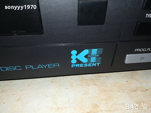 KEIHIN PRESENT KH-1968 CD PLAYER MADE IN JAPAN-ВНОС SWISS L1106231040, снимка 10 - Ресийвъри, усилватели, смесителни пултове - 41097437