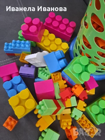 Детска количка с конструктор, снимка 4 - Конструктори - 53765427