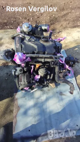 Двигател със скоростна оборубван с всички агрегати, 1,4; тди 2005; Фабия 1: fabia 1, 1,4; tdi, amf., снимка 3 - Части - 48030882