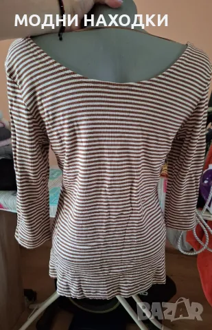 Дамска блуза рипс, снимка 6 - Блузи с дълъг ръкав и пуловери - 49796182