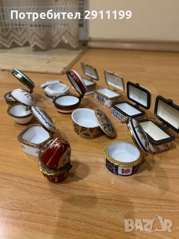 12 порцеланови кутийки, снимка 5 - Декорация за дома - 39731367