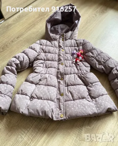 Детско зимно яке за момиче, снимка 2 - Детски якета и елеци - 47583913