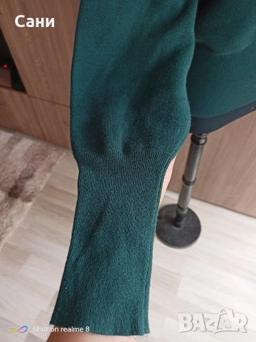 Зелено поло, снимка 2 - Блузи с дълъг ръкав и пуловери - 52911077