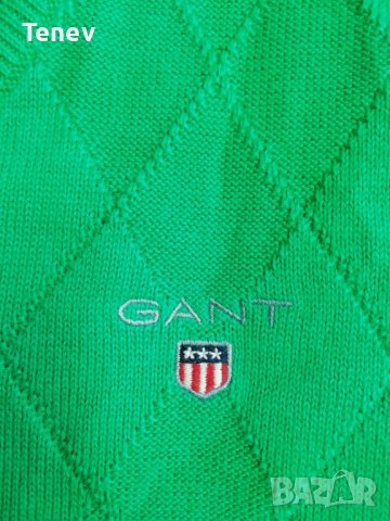 GANT оригинална нова с етикет памучна маркова жилетка размер М, снимка 5 - Тениски - 42249580