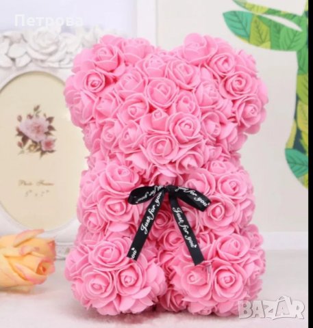 Розово мече от рози, снимка 2 - Декорация за дома - 35695504