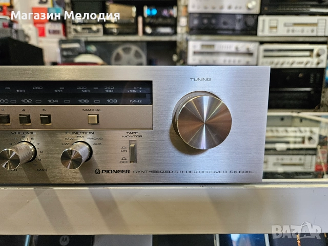 Ресийвър Pioneer SX-600L В отлично техническо и визуално състояние., снимка 5 - Ресийвъри, усилватели, смесителни пултове - 39709486