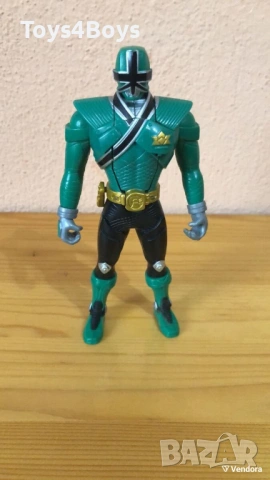 Switch Action Figure Bandai 2010 Power Rangers Green Samurai