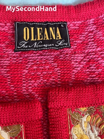 OLEANA оригинална дамска жилетка размер L, снимка 4 - Жилетки - 52214226