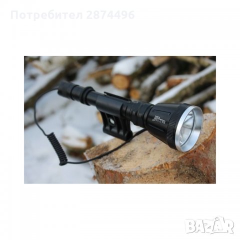 2888 Мощен LED Фенер За Пушка BL-Q2888-T6, снимка 3 - Оборудване и аксесоари за оръжия - 35800762