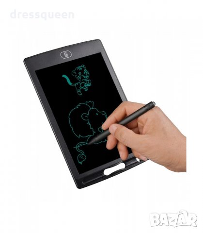 3077 Детски LCD таблет за рисуване, 12 инча, С писалка, снимка 11 - Рисуване и оцветяване - 34251306