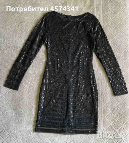 Елегантна черна рокля