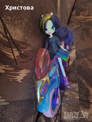 Кукла Му Little Pony Екуестрия и мотор на Hasbro, снимка 4 - Кукли - 43355810