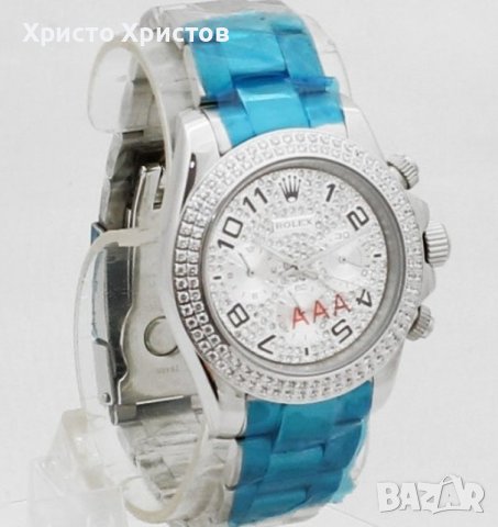 Дамски луксозен часовник Rolex Daytona, снимка 3 - Дамски - 41839361