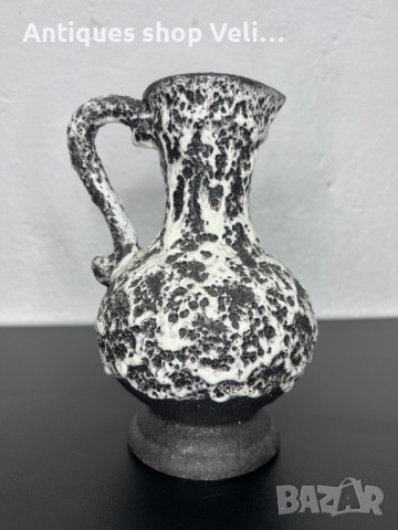Керамична ваза FAT LAVA №5192, снимка 4 - Антикварни и старинни предмети - 44671745