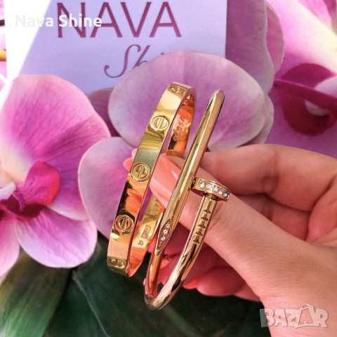 Гривни Cartier / Гривна тип Пирон Just Un Clou и Белезник Love Bracelet
