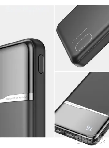 Ултра тънко преносимо зарядно устройство KUULAA power bank 10000mAh - TV500, снимка 8 - Външни батерии - 49242826