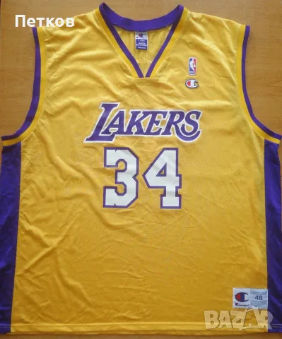 NBA баскетболен потник Los Angeles Lakers #34 Shaquille O'Neal XL