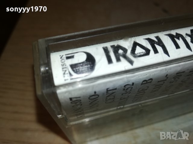 IRON MAIDEN-АУДИОКАСЕТА 1810211747, снимка 12 - Аудио касети - 34506601