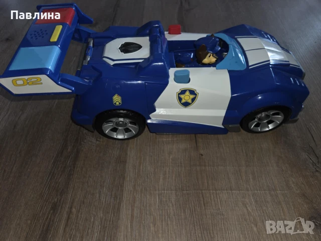 PAW PATROL Трансформиращата се полицейска кола на Чейс