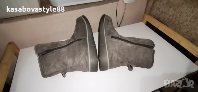 Боти Legero Естествен велур 40.5н., снимка 4 - Дамски боти - 52821042