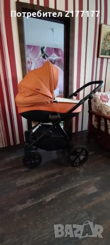 Продавам Buba zaza бебешка количка 3 в 1, снимка 4 - За бебешки колички - 53244395