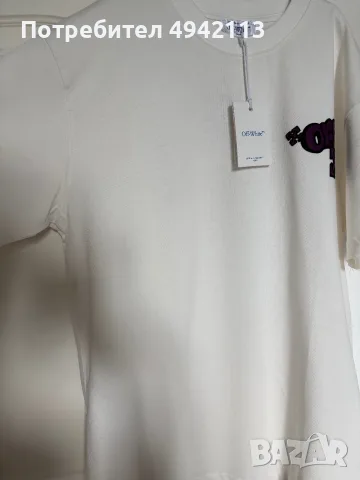 Тениска Off-White Virgil Abloh design, снимка 4 - Тениски - 55977526