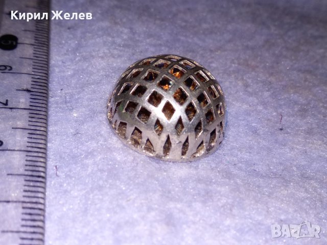 ПОСРЕБРЕНА АЖУРНА АРТ АПЛИКАЦИЯ - БЛАГОРОДНА НЕРЪЖДАЕМА СТОМАНА 25765, снимка 5 - Други - 39226308