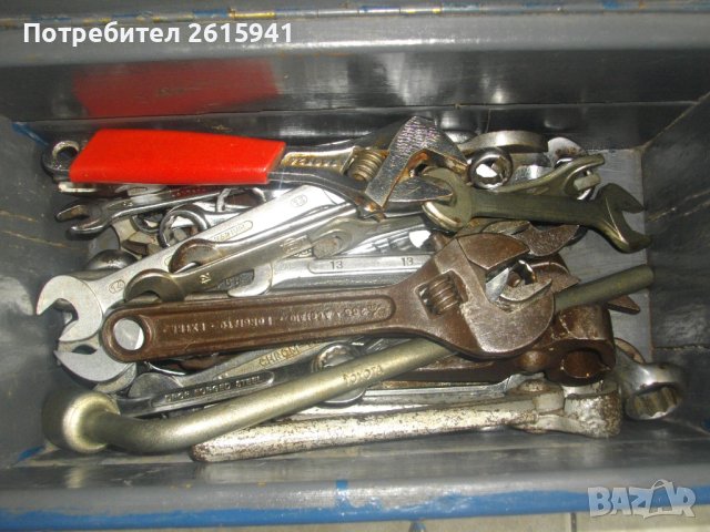 Инструменталиум-50 броя Старо Качество Гаечни Ключове/Инструменти/Клещи/Раздвижени Ключове-12мм-27мм, снимка 3 - Други инструменти - 40659168