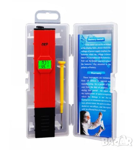 Тест ORP Метър Тестер ORP Тестер Цифров ORP Метър Тестер ±1999mV Измерва Качеството на Водата Редокс, снимка 8 - Лаборатория - 41285210