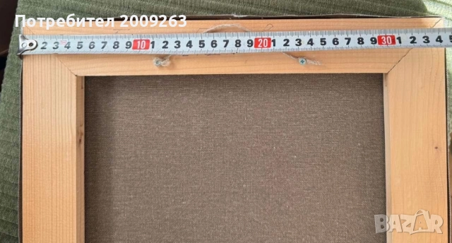 Картина маслени бои 50/34 см , снимка 4 - Картини - 51799747