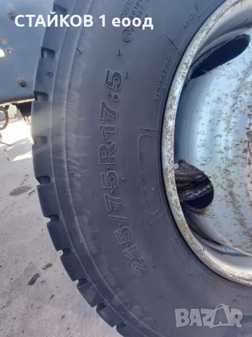 2 броя гуми с джанти 215/75/17,5, снимка 6 - Гуми и джанти - 49574883