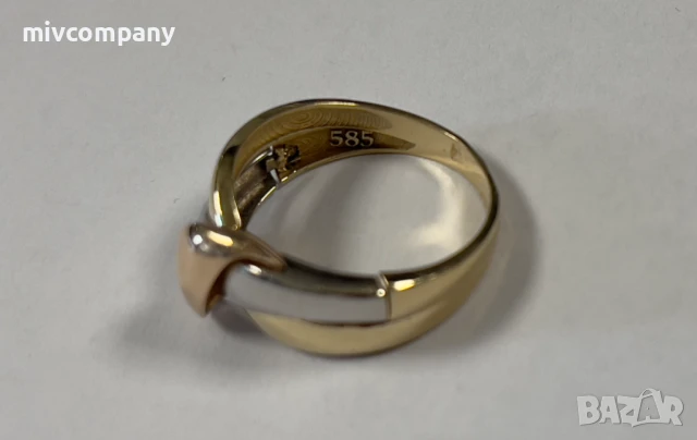 Златен пръстен 3.44гр., снимка 2 - Пръстени - 50552255