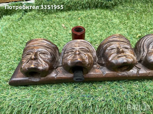 Стойка от дърво за 6 Лули, снимка 5 - Подаръци за мъже - 47844417