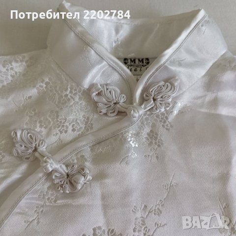 Копринена рокля чонсам, азиатски стил , снимка 3 - Рокли - 41693116