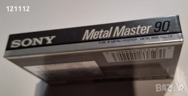 SONY METAL MASTER 90 Ceramic Composite Type IV, снимка 3 - Аудио касети - 50966897