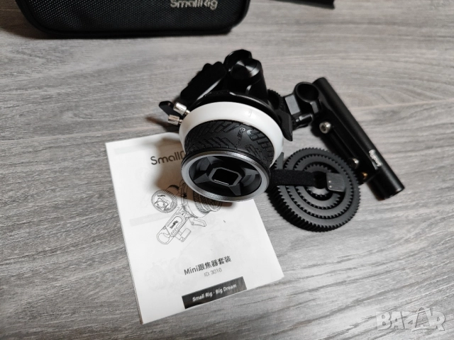 ПРОМО ! SmallRig Mini Follow Focus F40 фото аксесоар / фотография !, снимка 8 - Чанти, стативи, аксесоари - 52091527