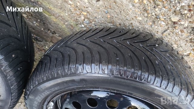 Железни джанти 16 цола с зимни гуми от Форд Галакси 2001г., снимка 3 - Части - 40911370